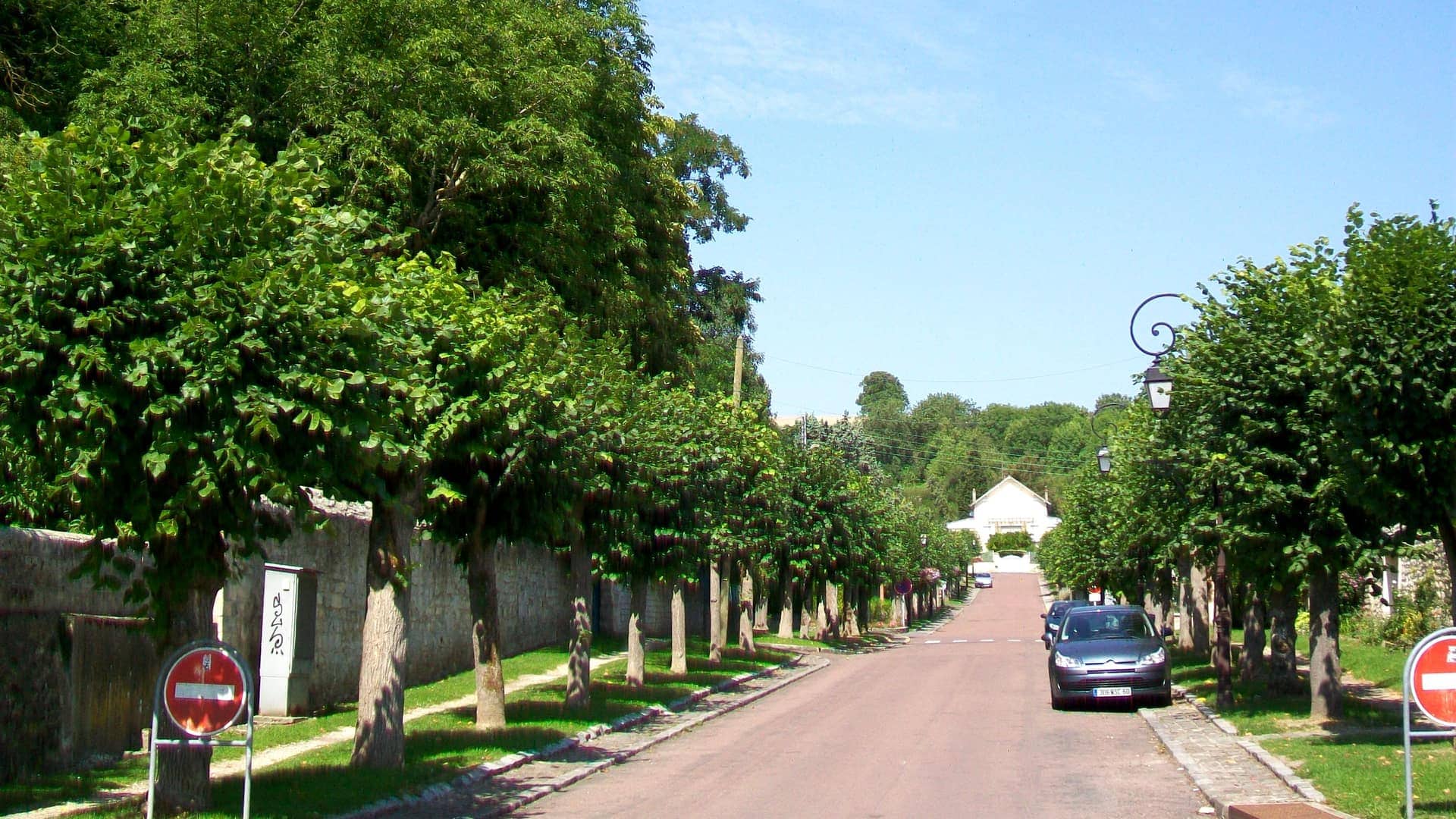 Vue de Précy-sur-Oise, Oise (60)